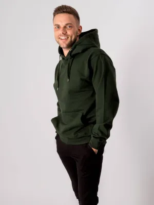 Basic Hoodie - Bottle Green