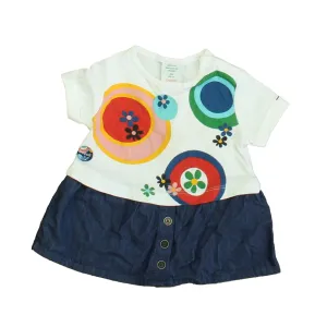 Boboli Girls White | Red | Blue Dress