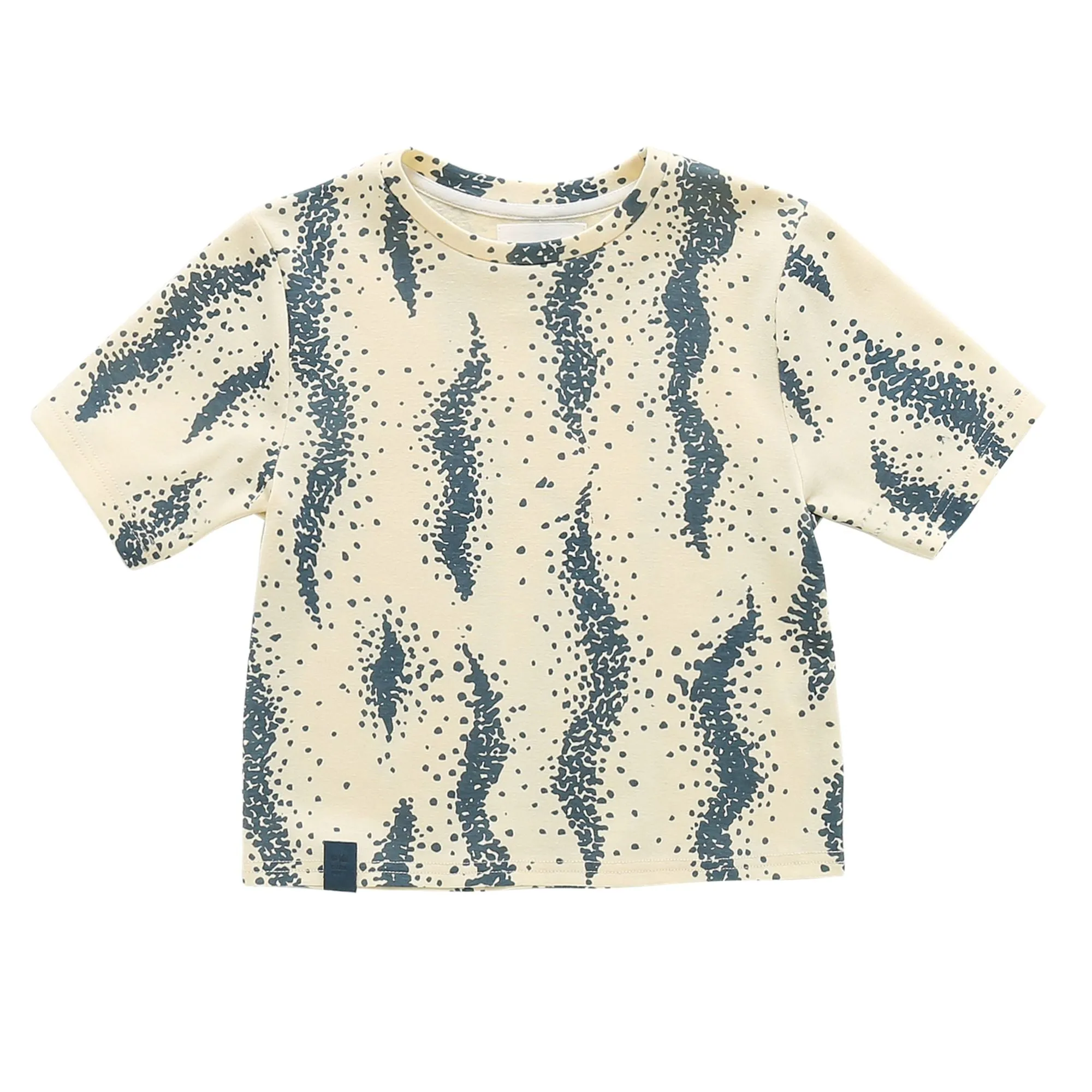 Boxy T-Shirt with All Over Print