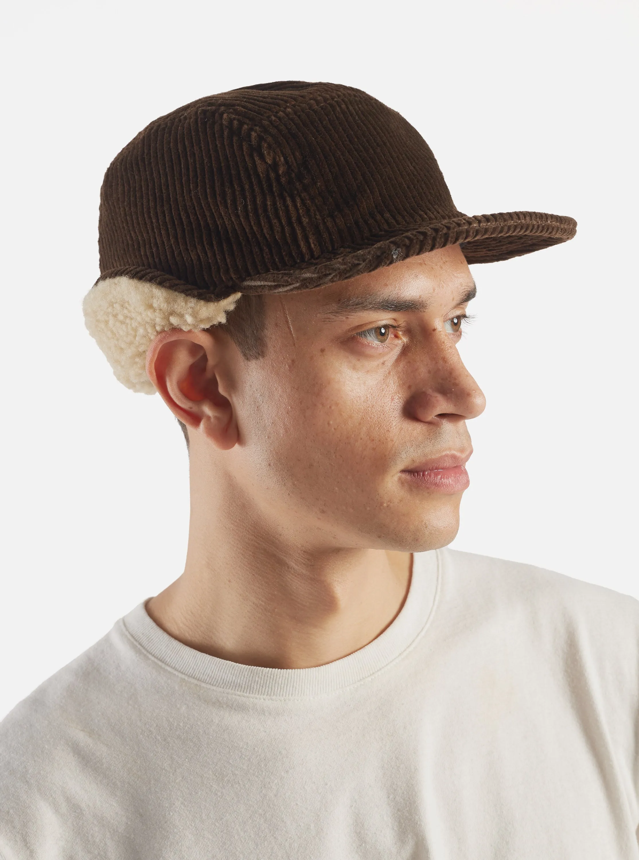 cableami® 5w Cap in Brown Corduroy