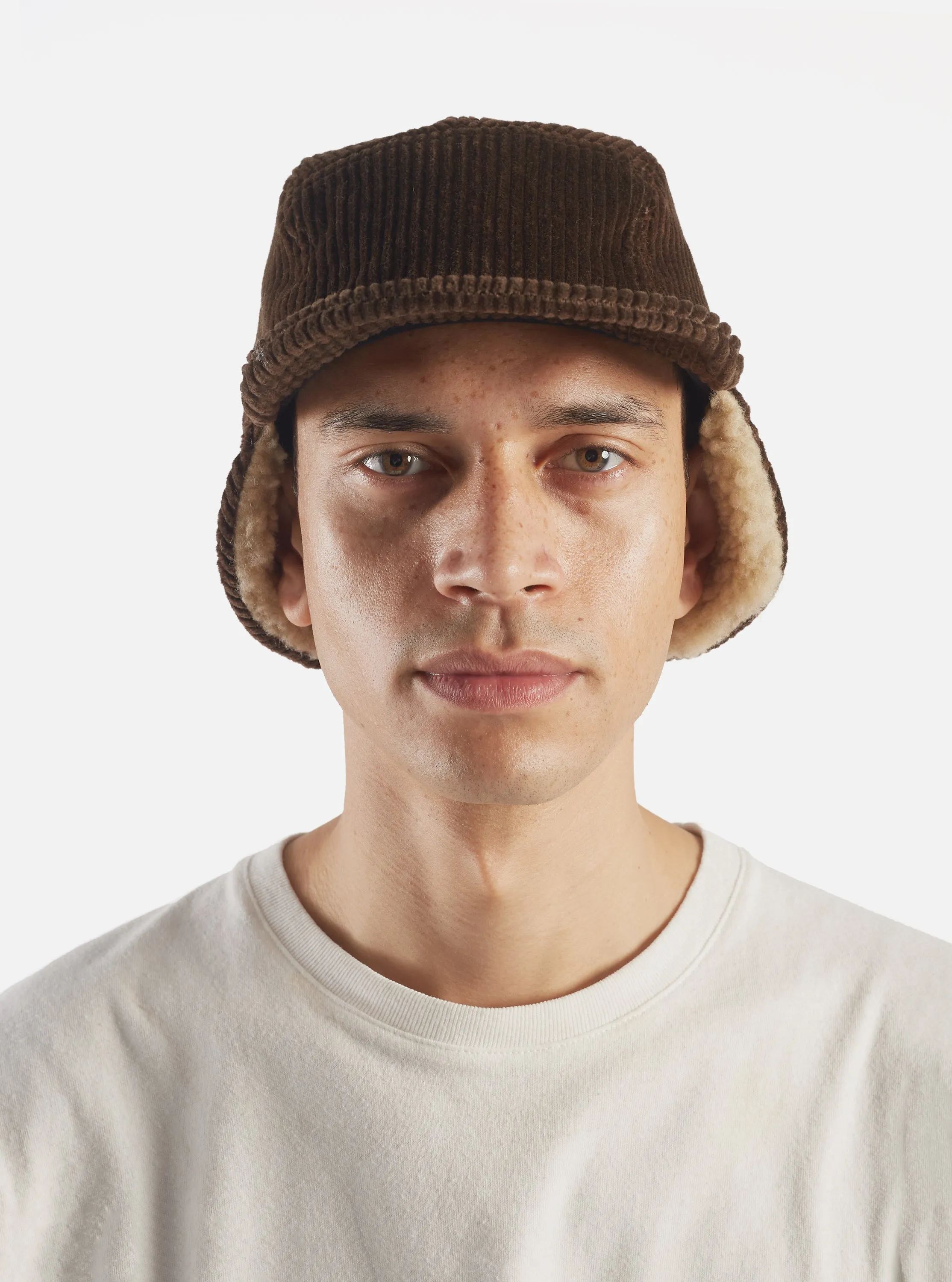 cableami® 5w Cap in Brown Corduroy