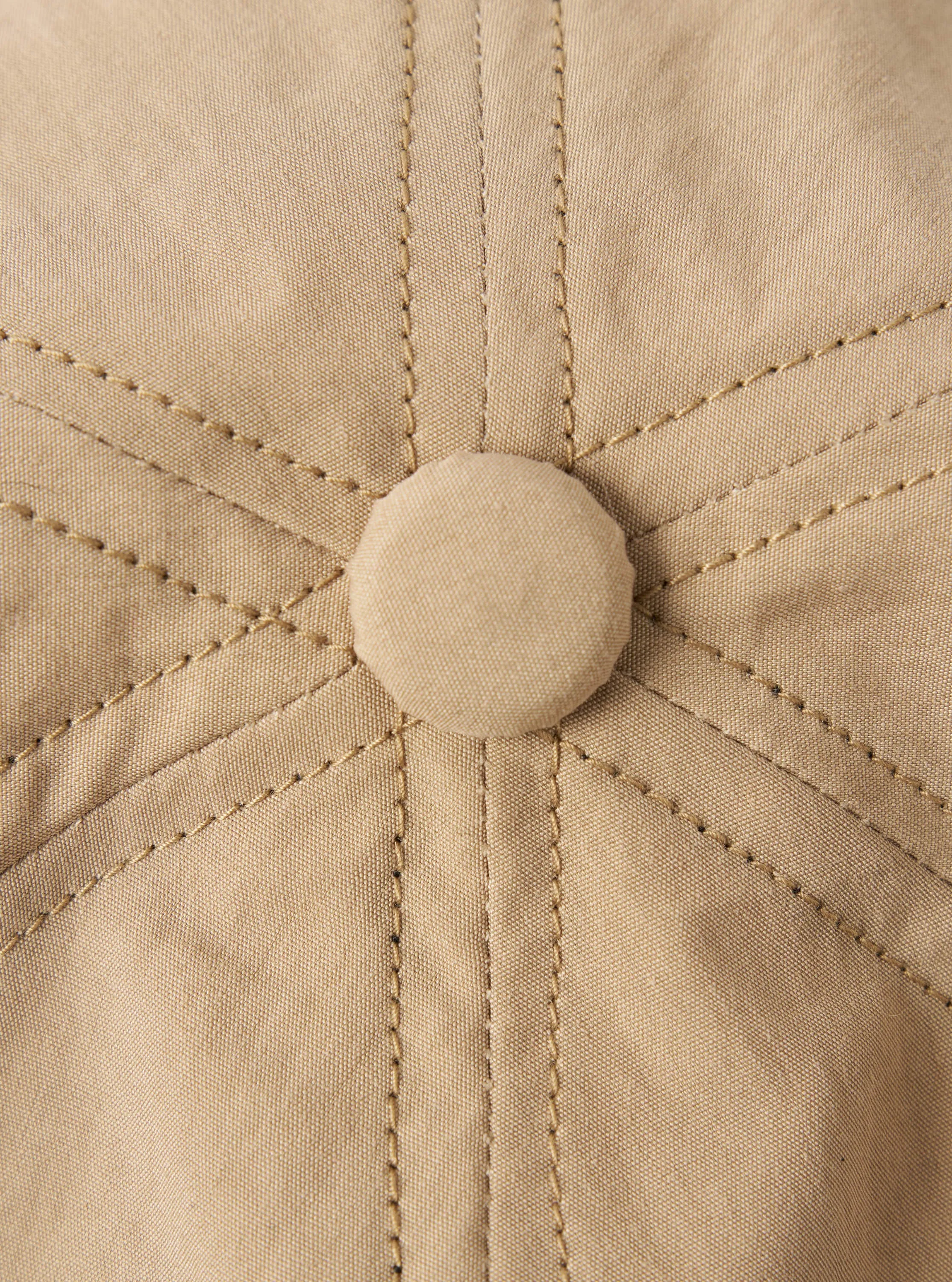 cableami® B.B Cap in Beige/Olive Nylon