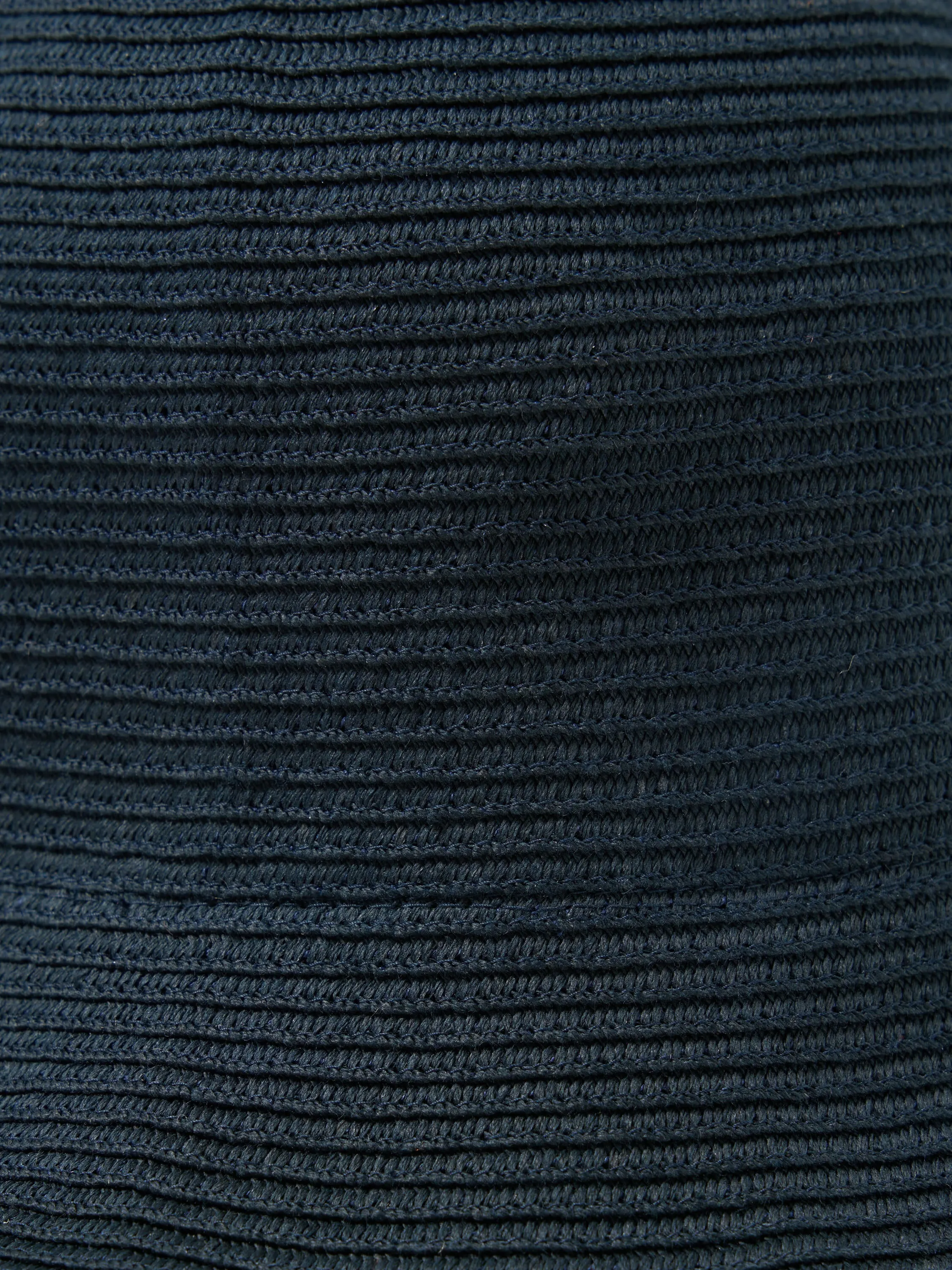 cableami® Tulip Hat in Navy/Indigo Cotton Braid