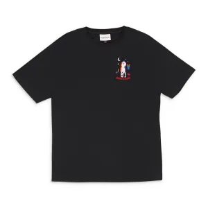 CARNE BOLLENTE ROMEO IN JULIET BLACK T-SHIRT