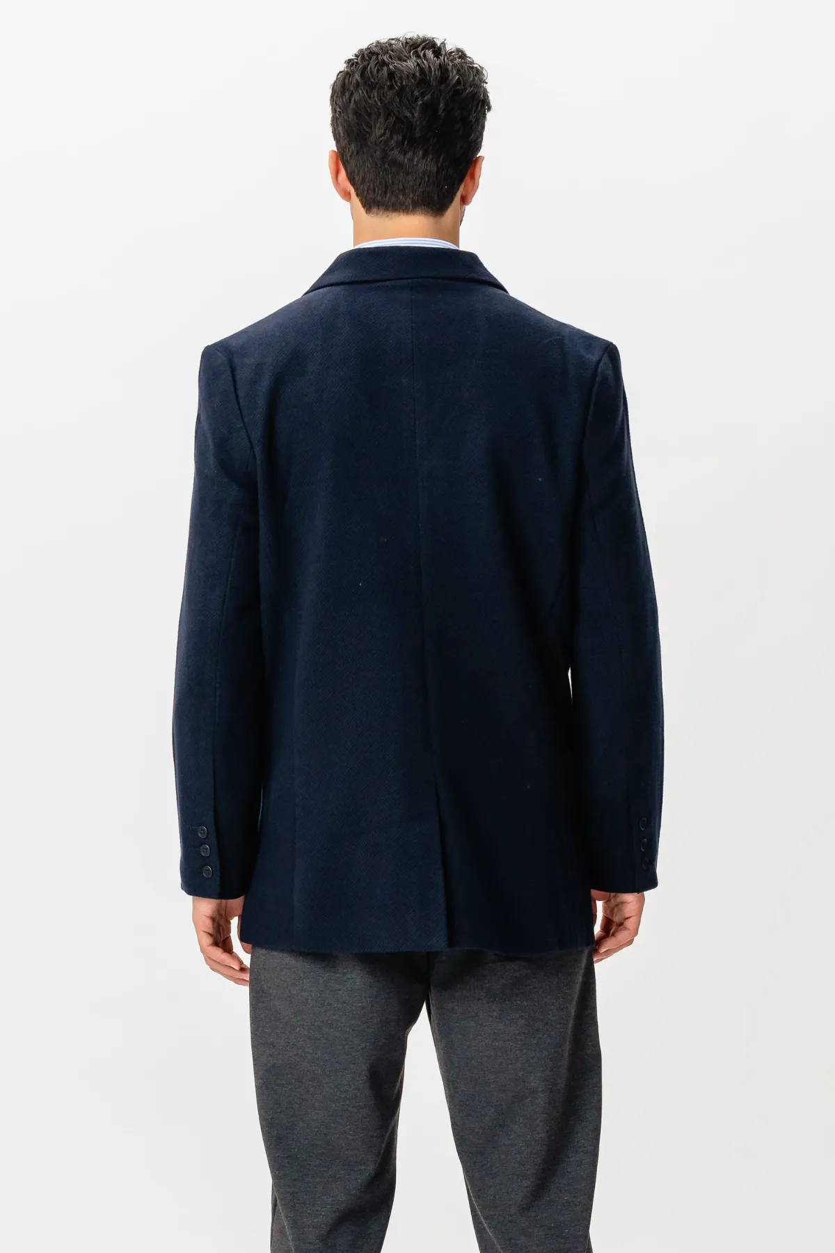 Classic Coat - Navy