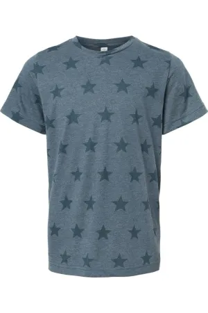 Code Five Youth Star Print Tee
