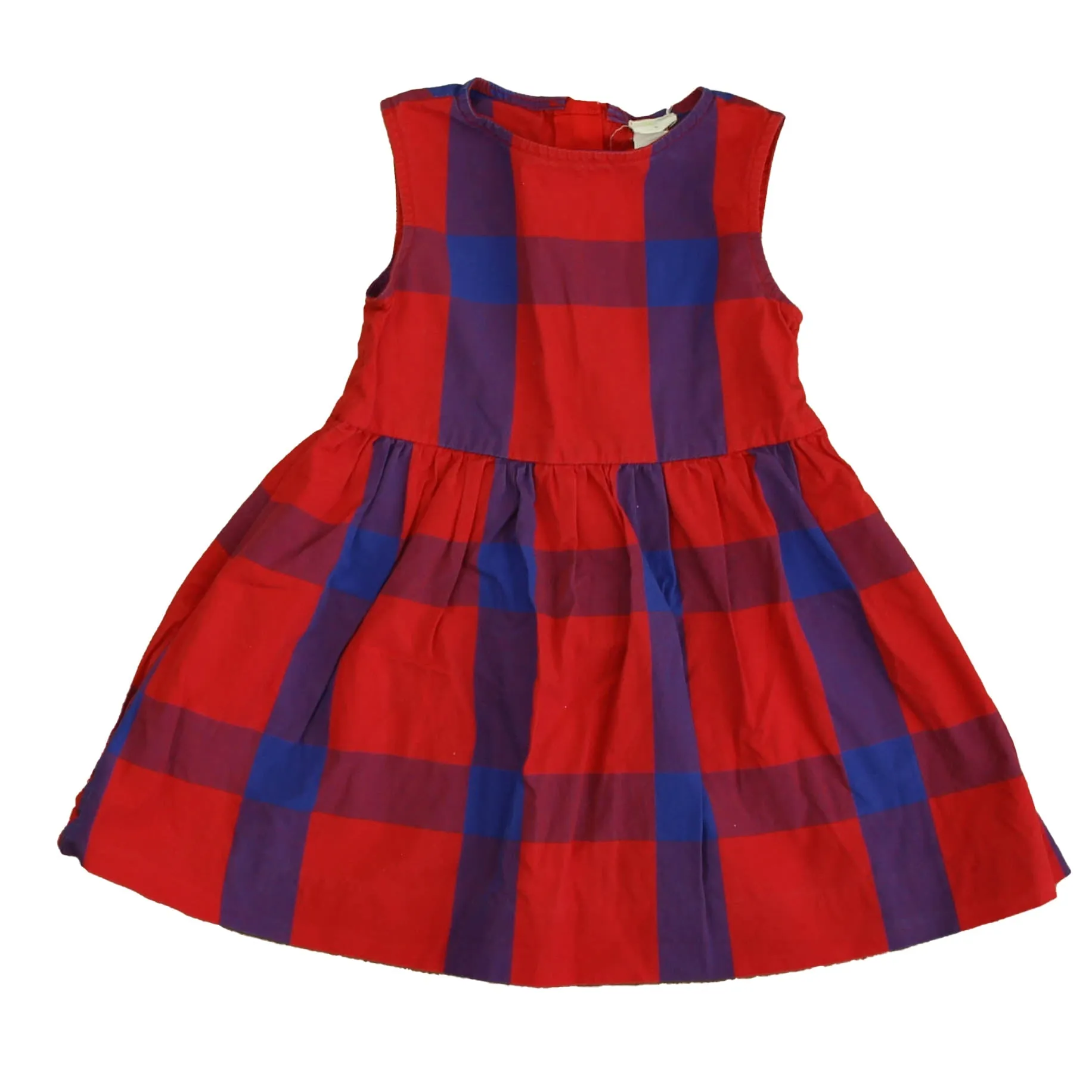 Crewcuts Girls Red | Blue Check Dress