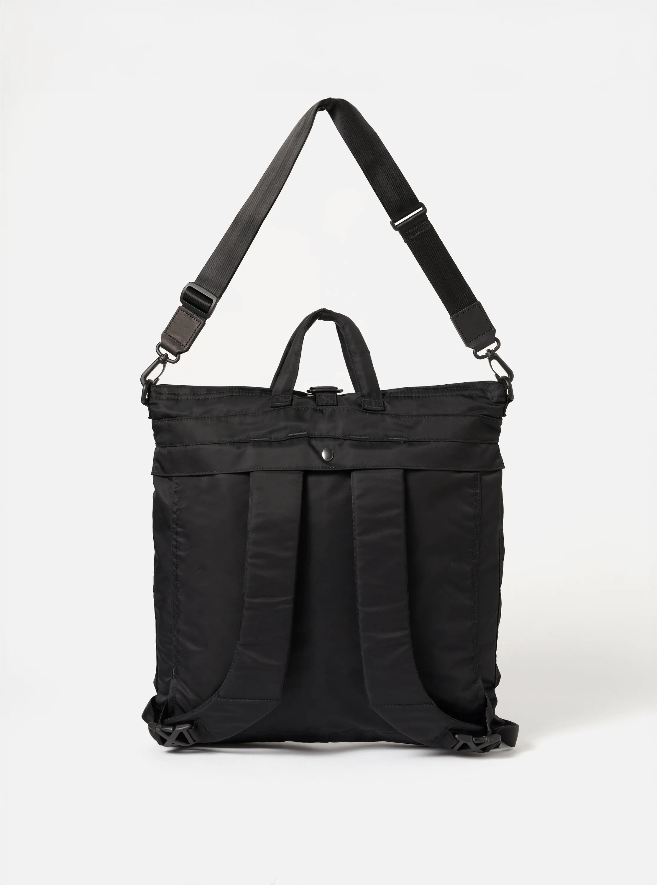 F/CE.® 3-Way Helmet Bag in Black Recycled Twill