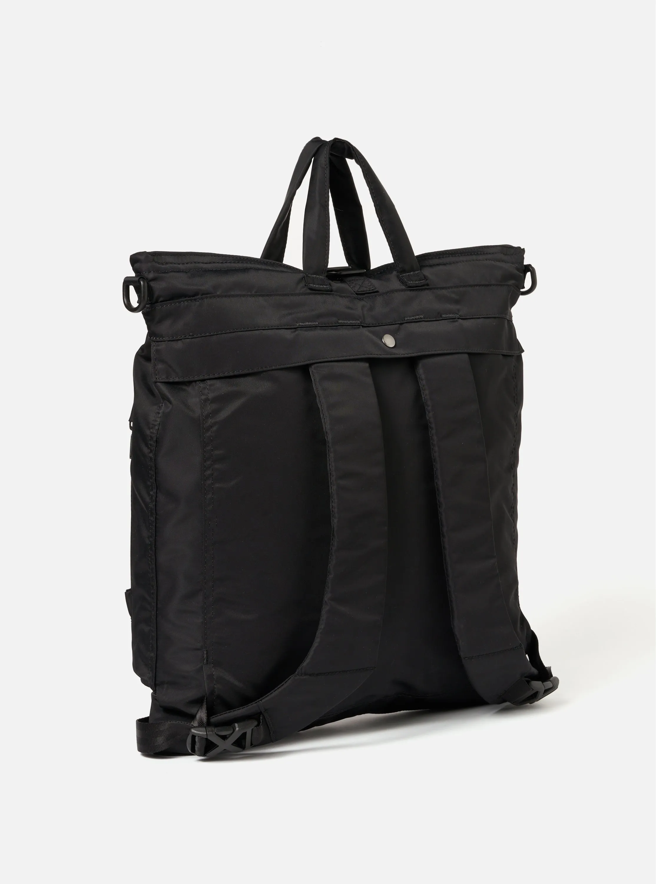 F/CE.® 3-Way Helmet Bag in Black Recycled Twill