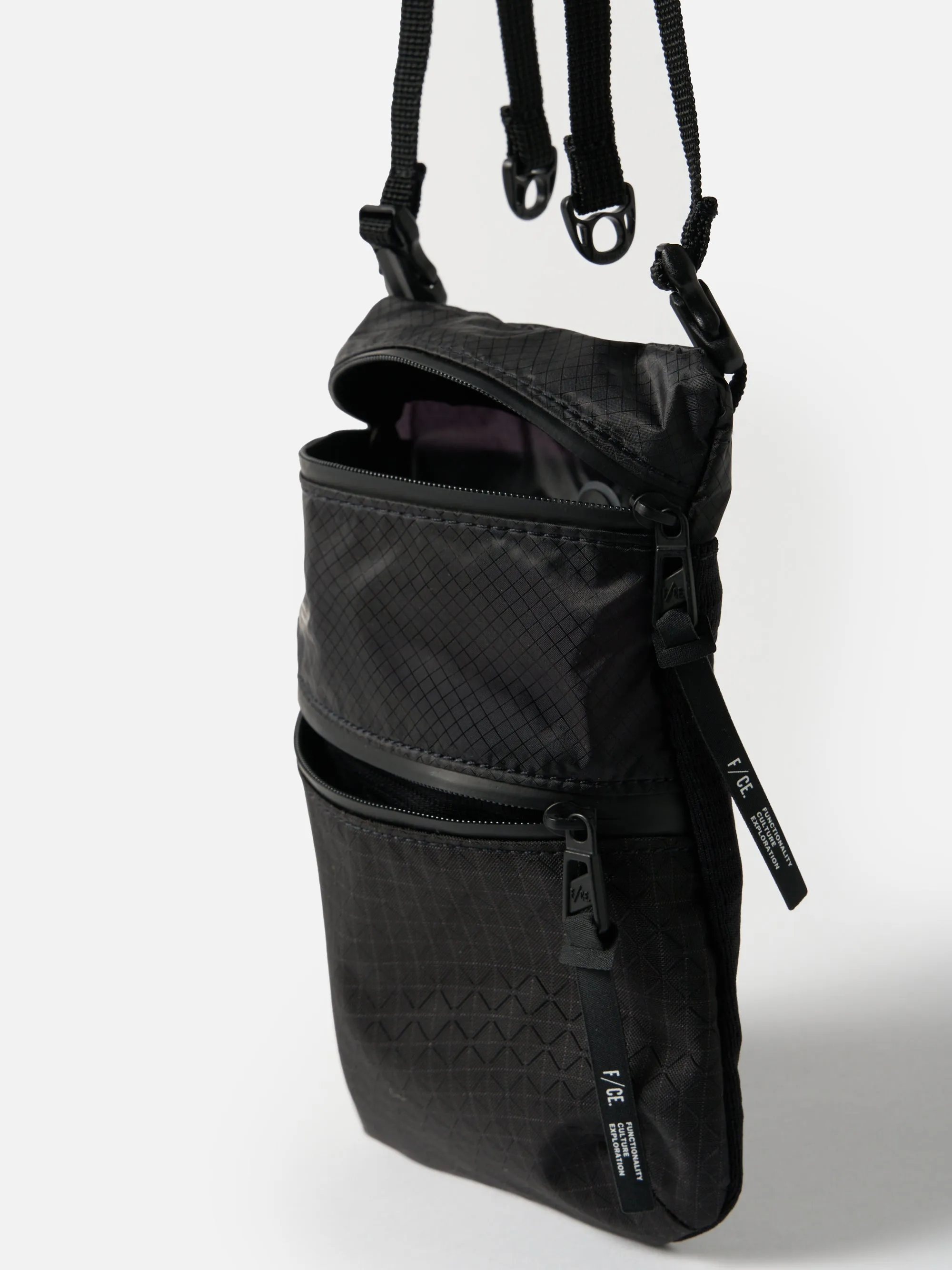 F/CE.® Cordura Sil Portrait in Black Nylon