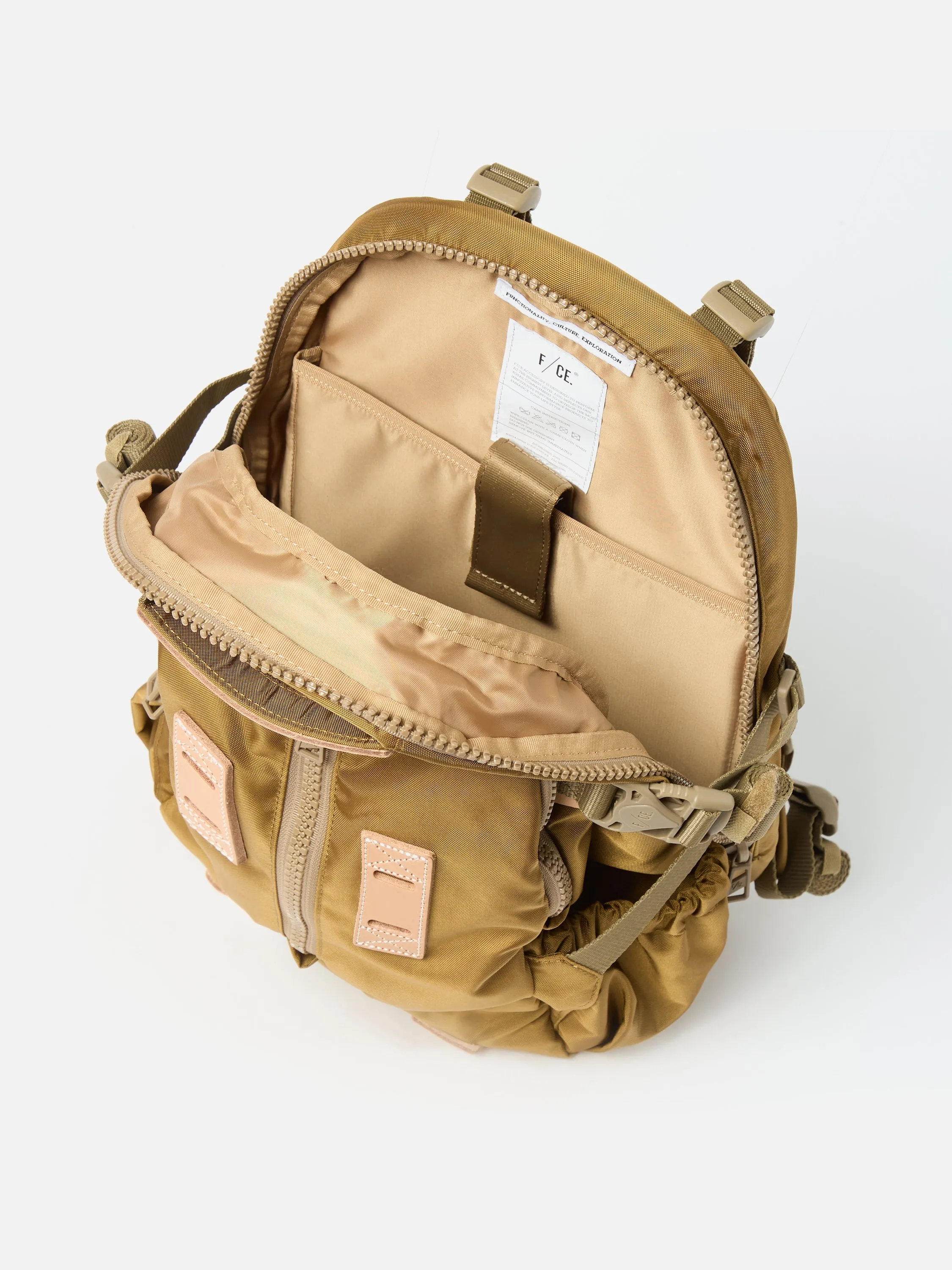 F/CE.® Travel Backpack 'S' in Coyote 420d Recycled Cordura®