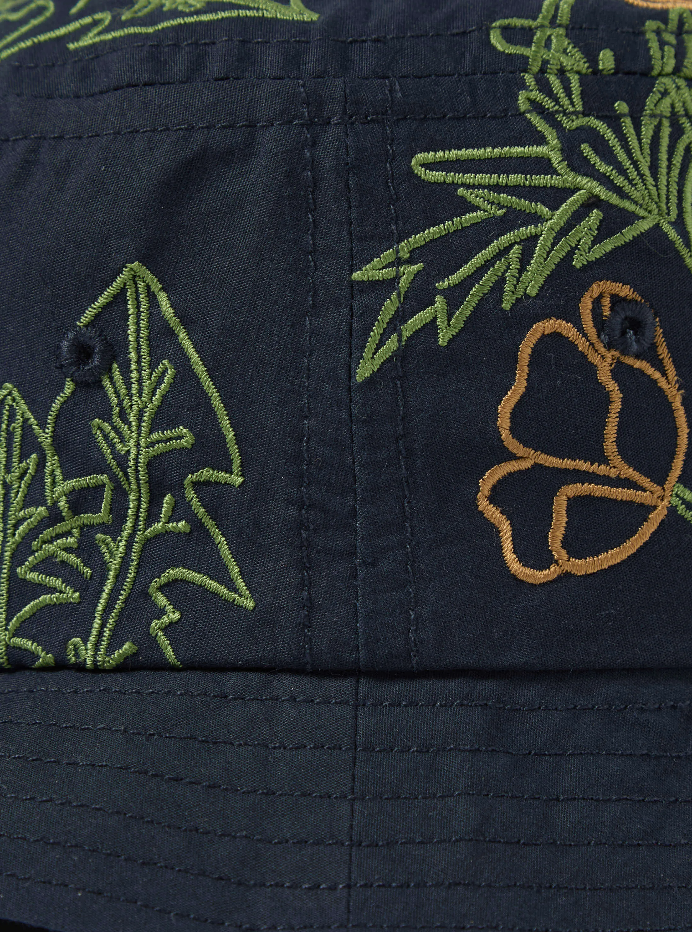 Flower Mountain x Universal Works Beach Hat in Navy Broadcloth