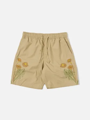 Flower Mountain x Universal Works Beach Short in Sand Recycled Polytech