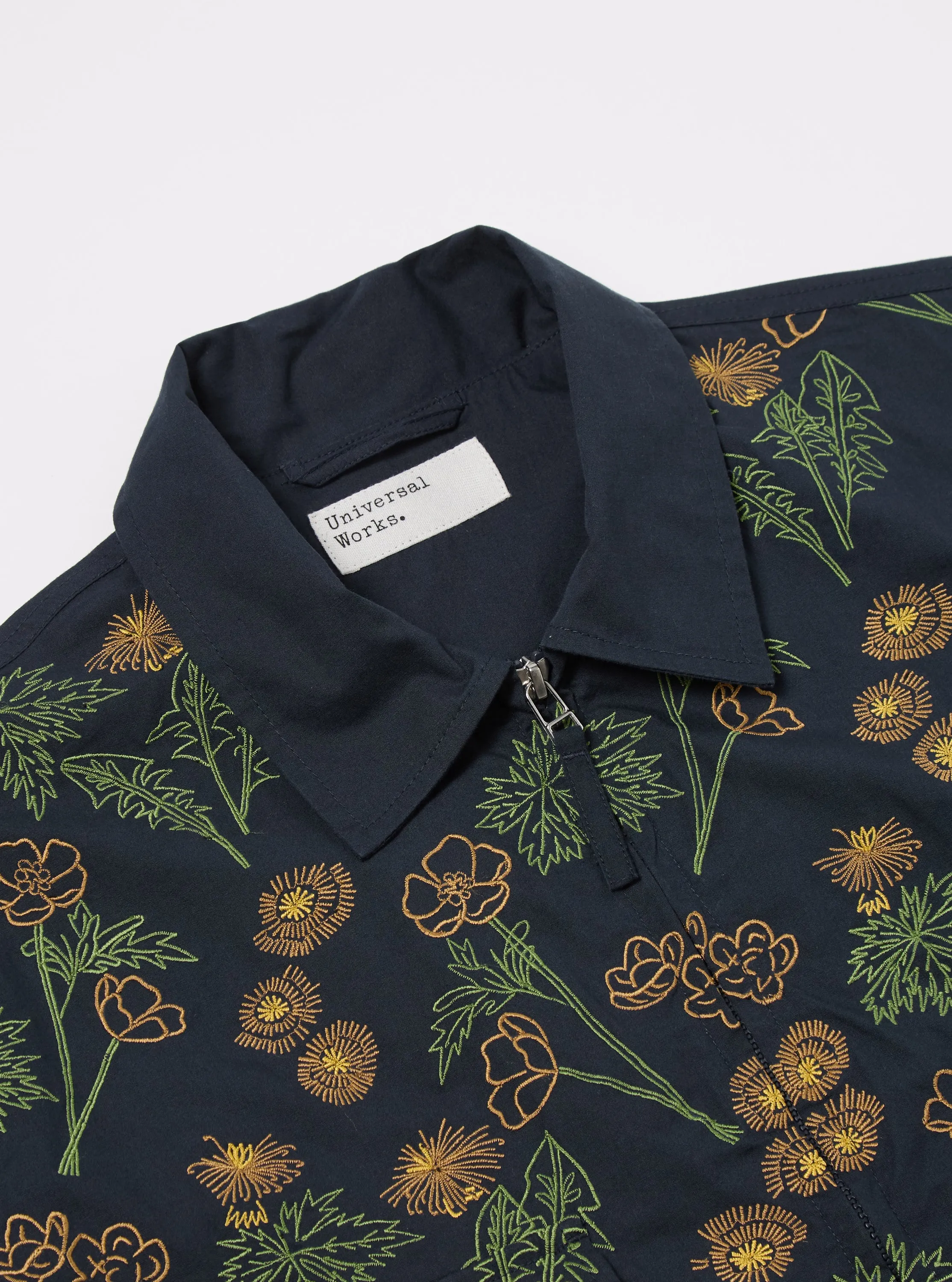 Flower Mountain x Universal Works E130 Jacket in Navy Broadcloth
