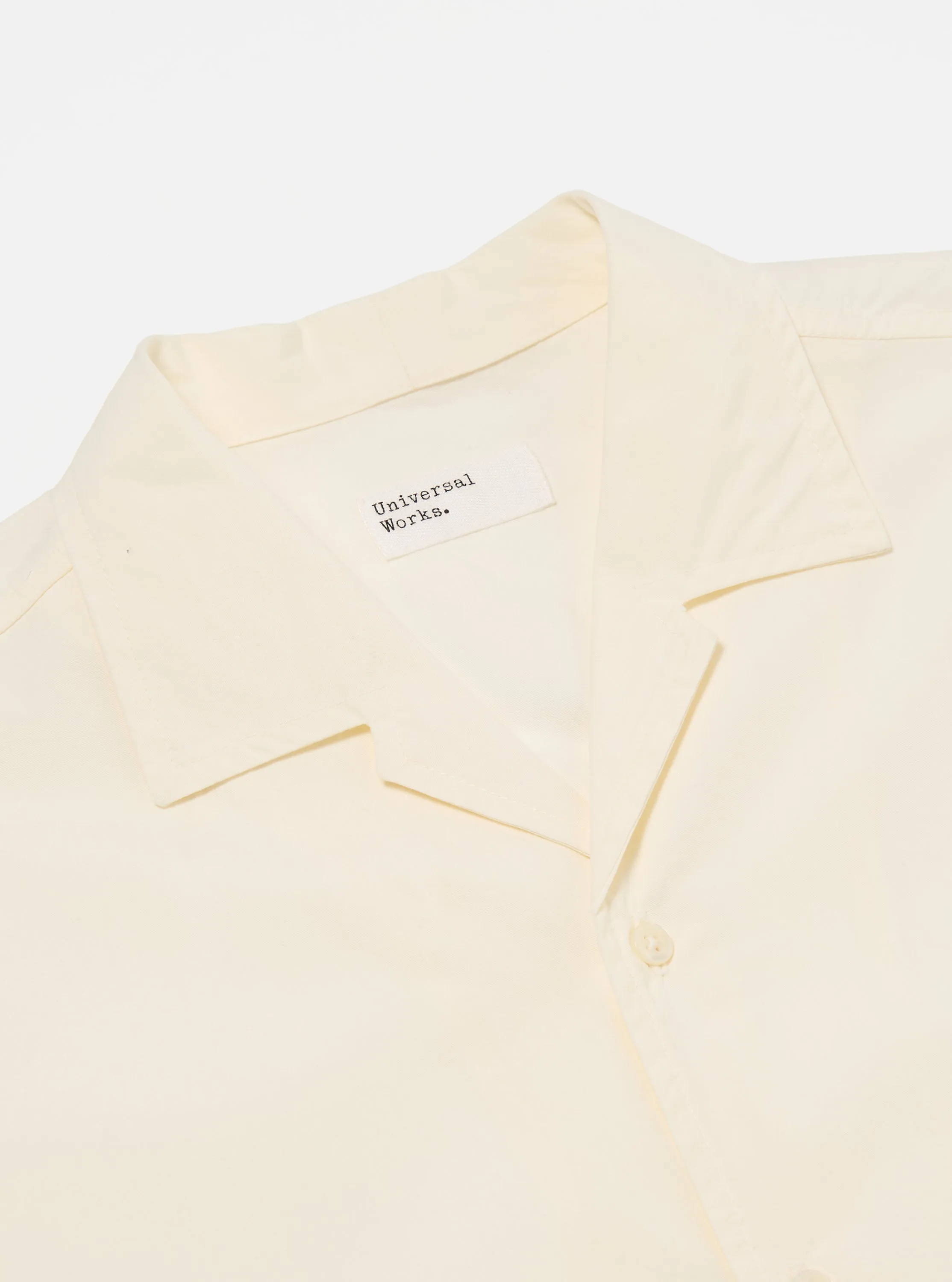 Flower Mountain x Universal Works Minari Shirt in Ecru Broadcloth