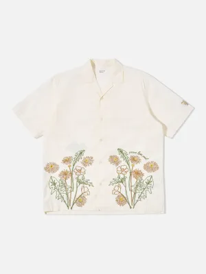 Flower Mountain x Universal Works Minari Shirt in Ecru Broadcloth