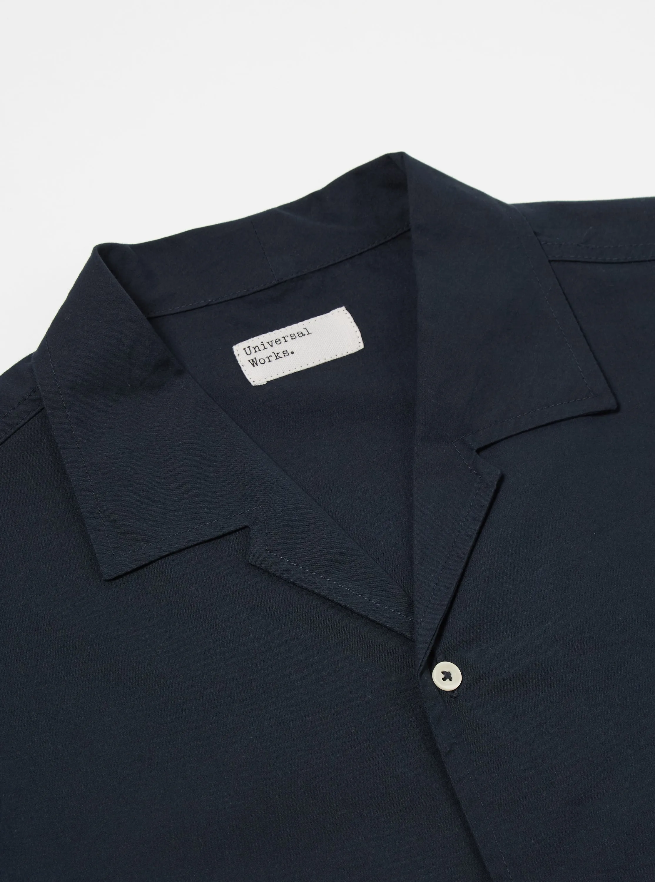 Flower Mountain x Universal Works Minari Shirt in Navy Broadcloth