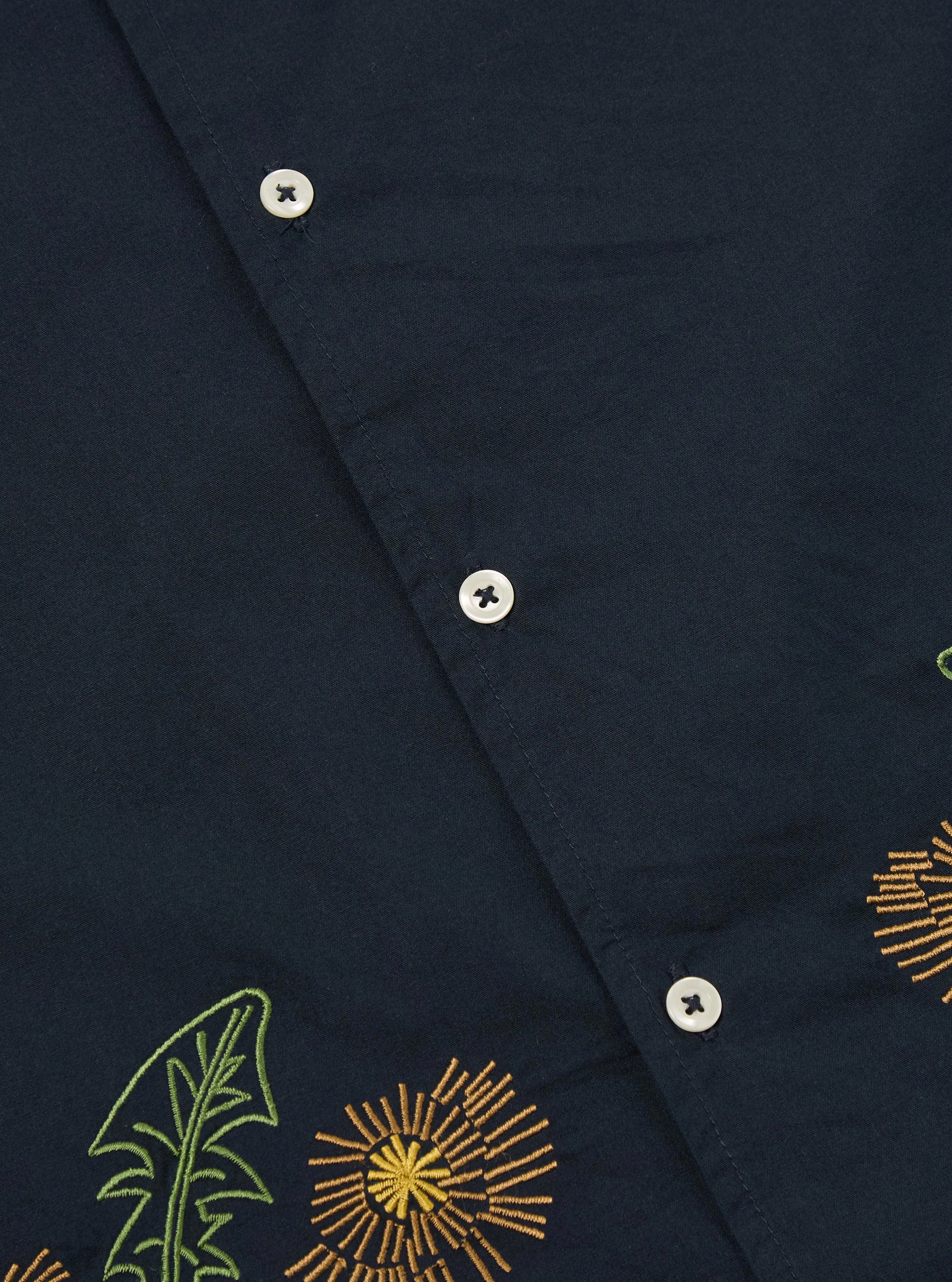 Flower Mountain x Universal Works Minari Shirt in Navy Broadcloth
