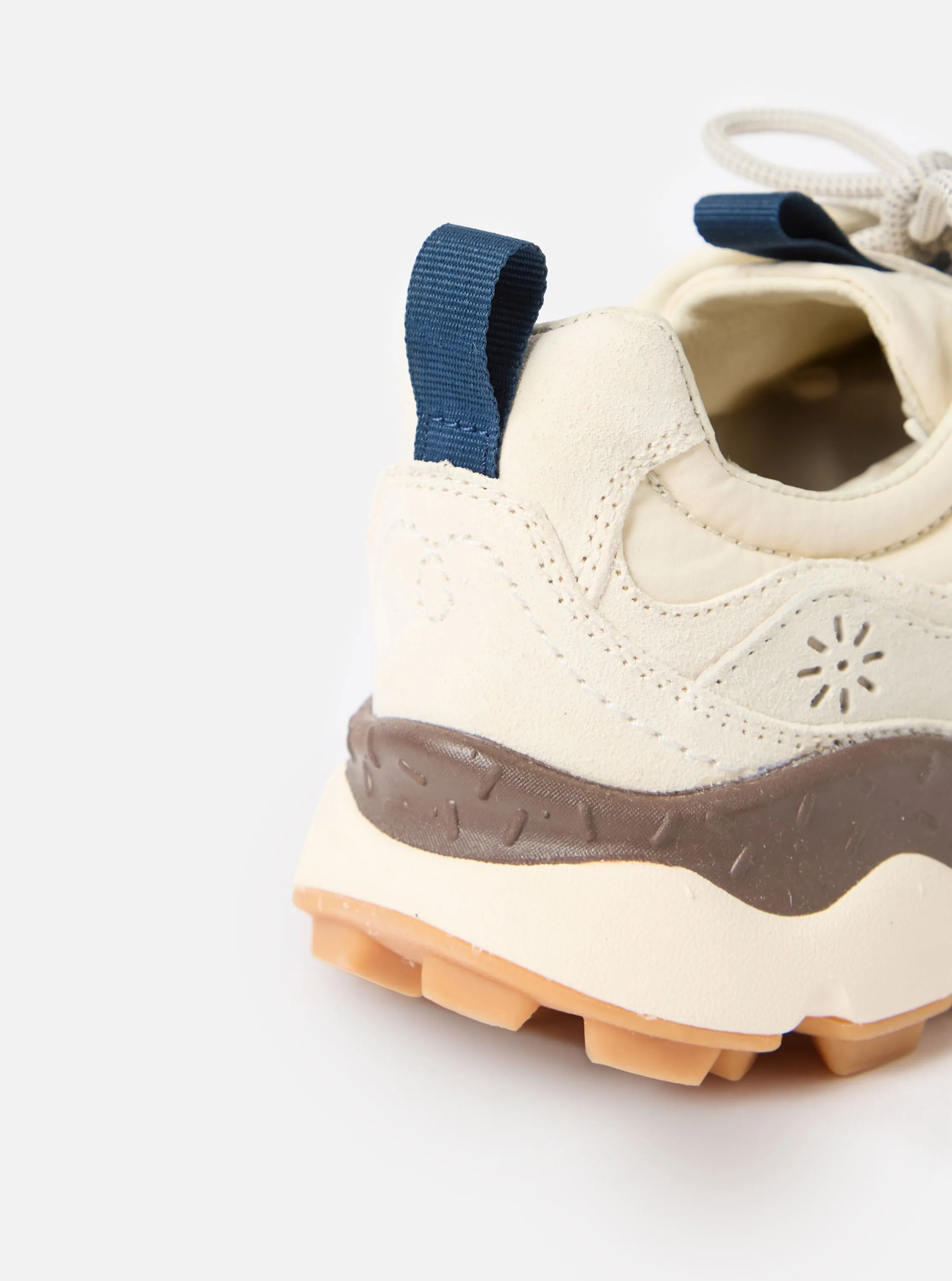 Flower Mountain x Universal Works Yamano 3 in Ecru Suede/Nylon