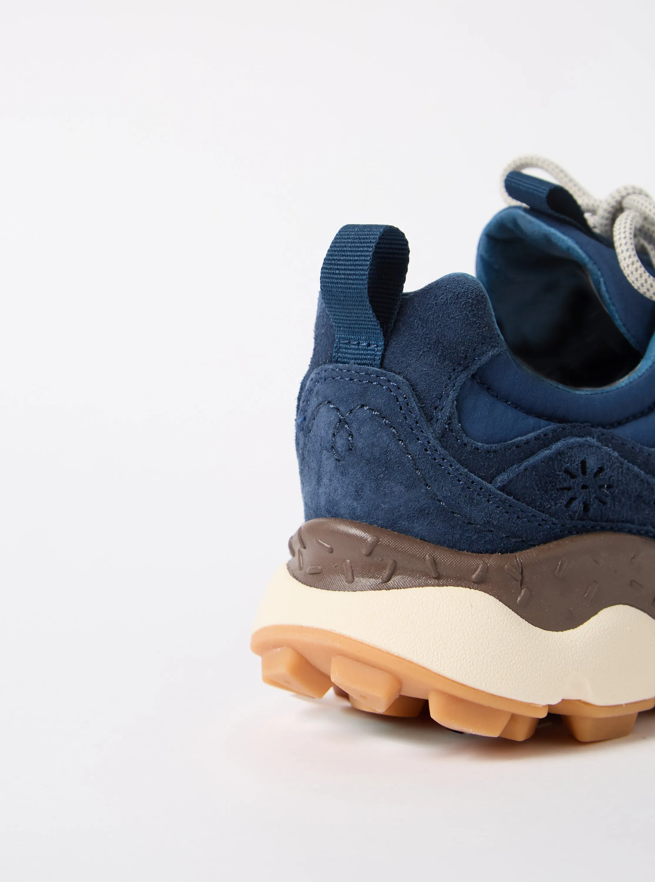 Flower Mountain x Universal Works Yamano 3 in Navy Suede/Nylon