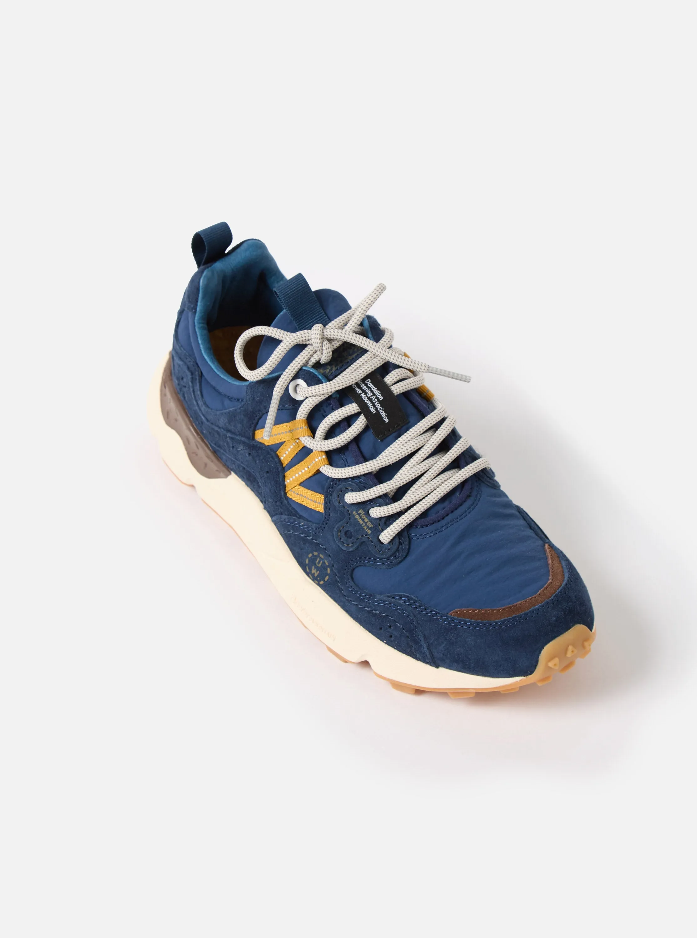 Flower Mountain x Universal Works Yamano 3 in Navy Suede/Nylon