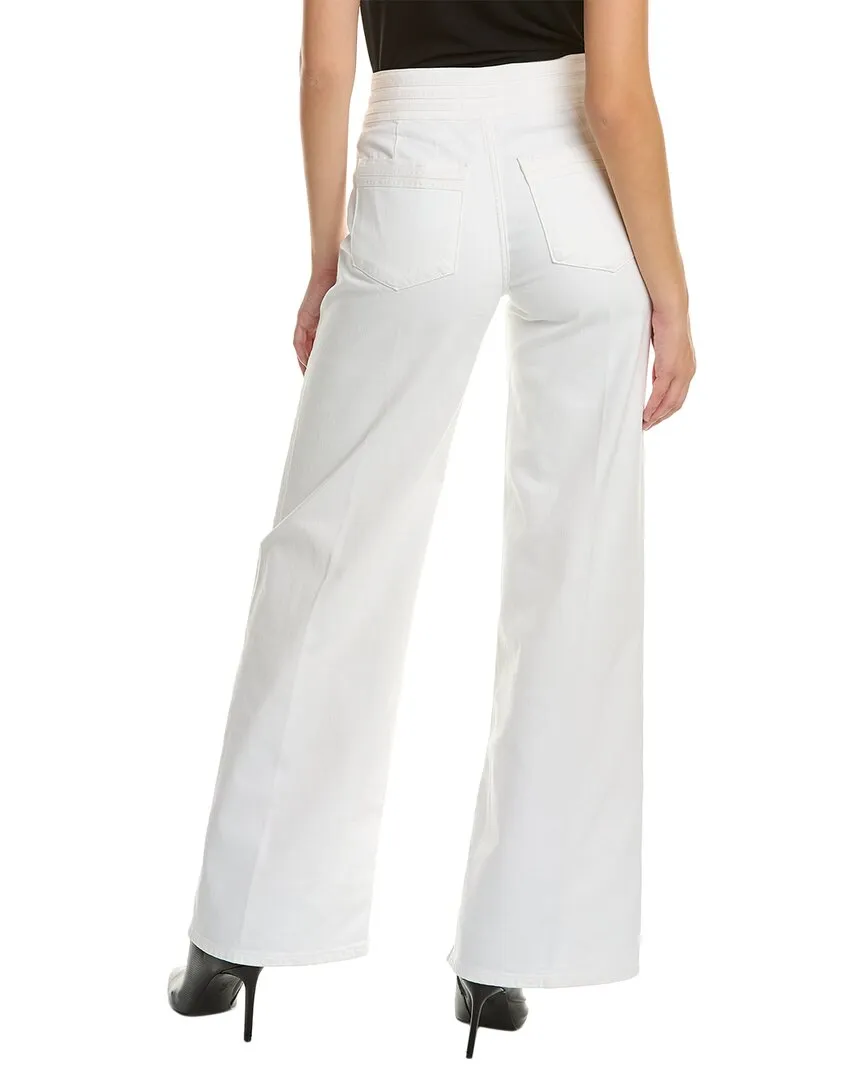 FRAME Denim Triple Binding Blanc Wide Leg Jean