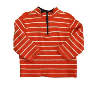 Hanna Andersson Girls Red Stripe Long Sleeve Shirt