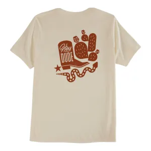 HEYDUDE Spur Snake Tee - Cream
