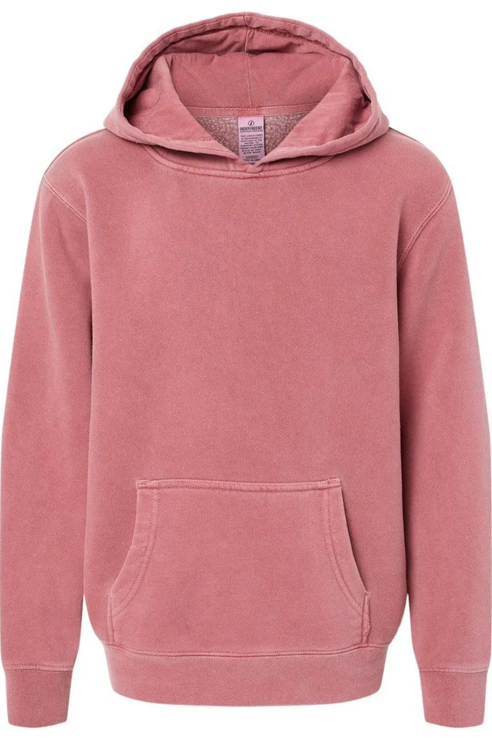Independent Trading Co. Youth Midweight Pigment-Dyed Hooded Sweatshirt