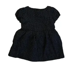 Jacadi Girls Navy | Silver Dress