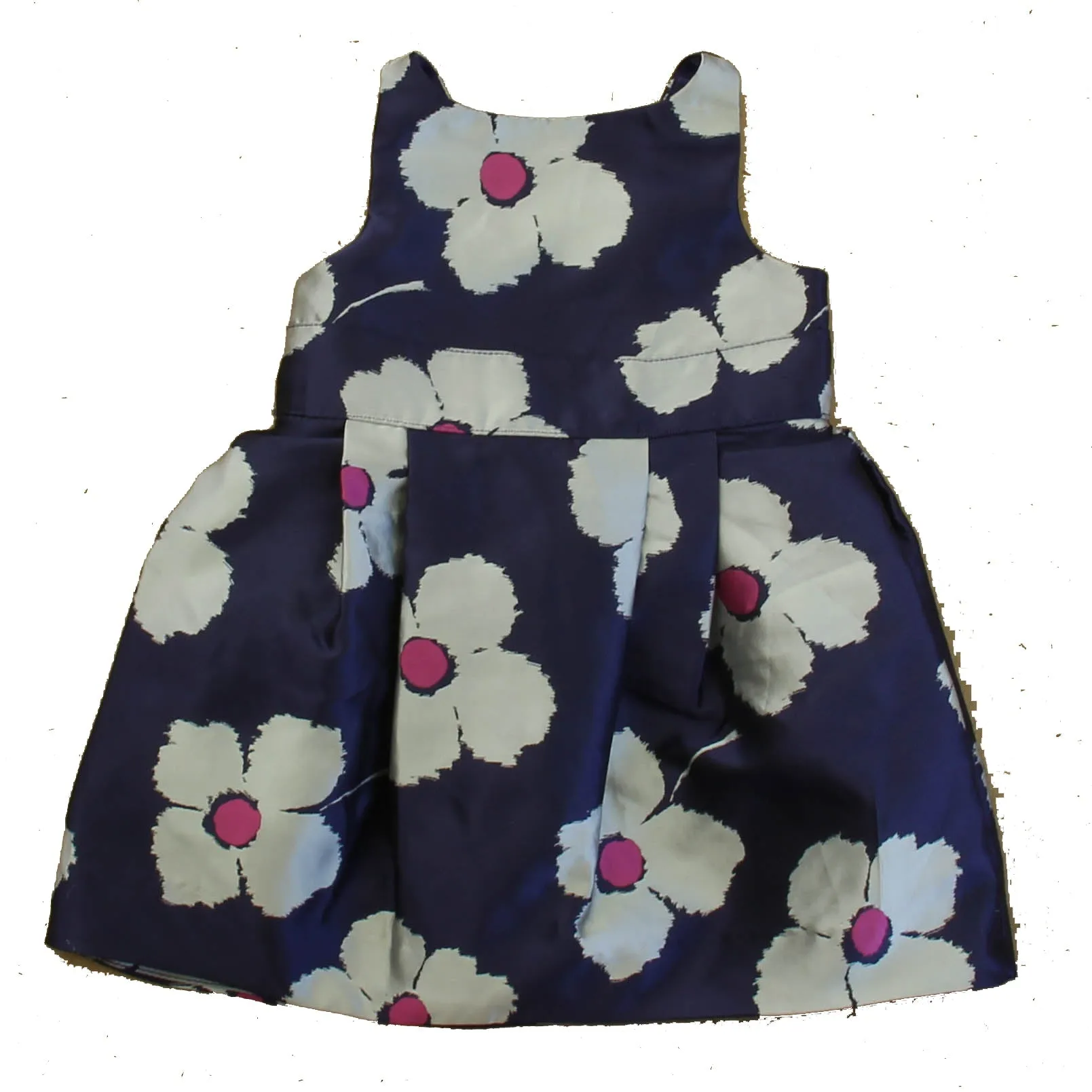 Janie and Jack Girls Blue Floral Dress