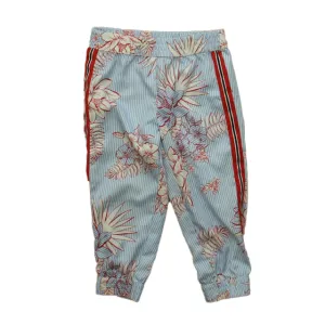 Janie and Jack Girls Blue | White | Red Floral Pants
