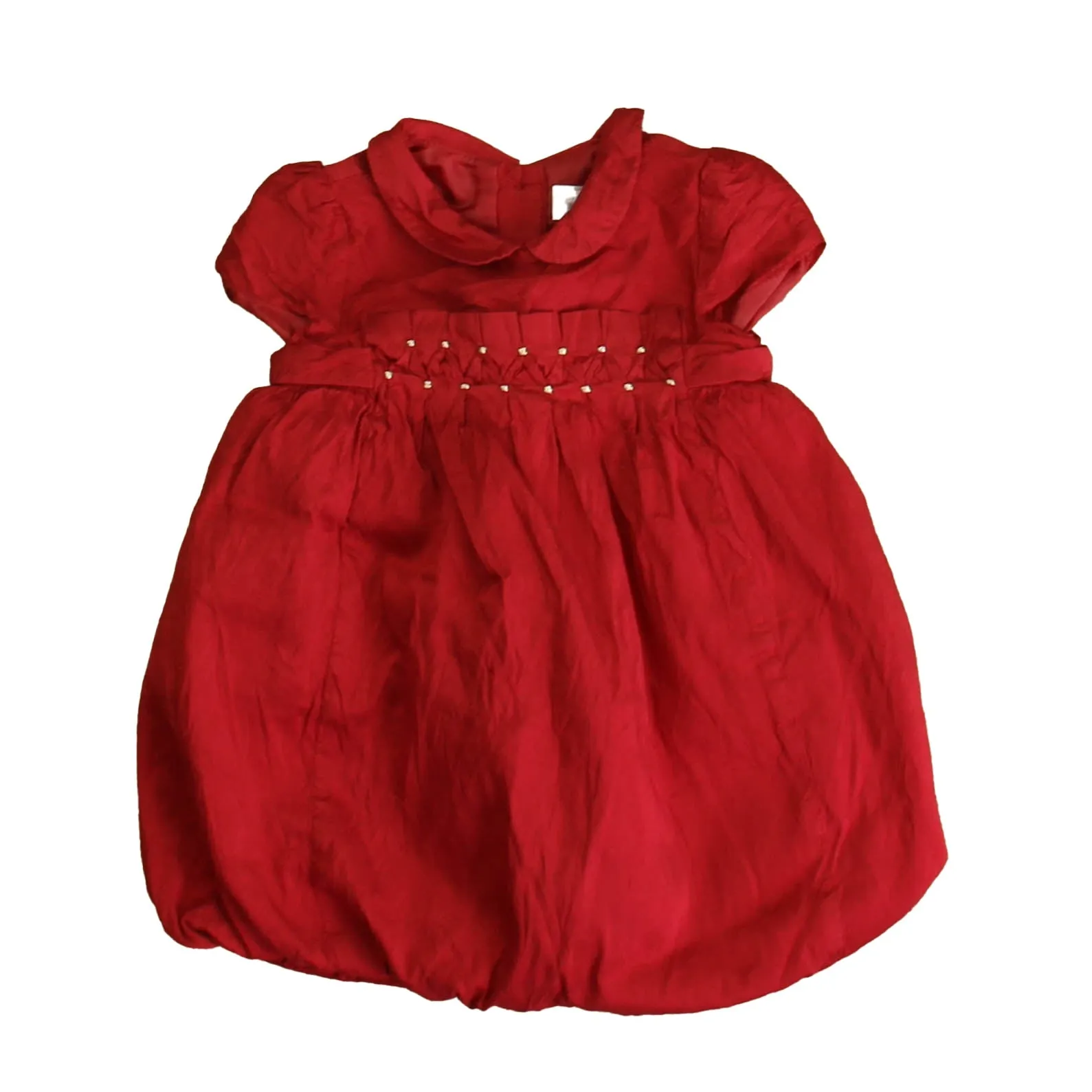 Janie and Jack Girls Red Special Occasion Dress