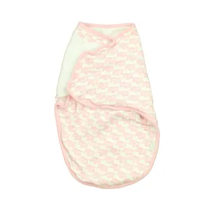 JoJo Maman Bebe Girls White | Pink Elephants Sleepsack