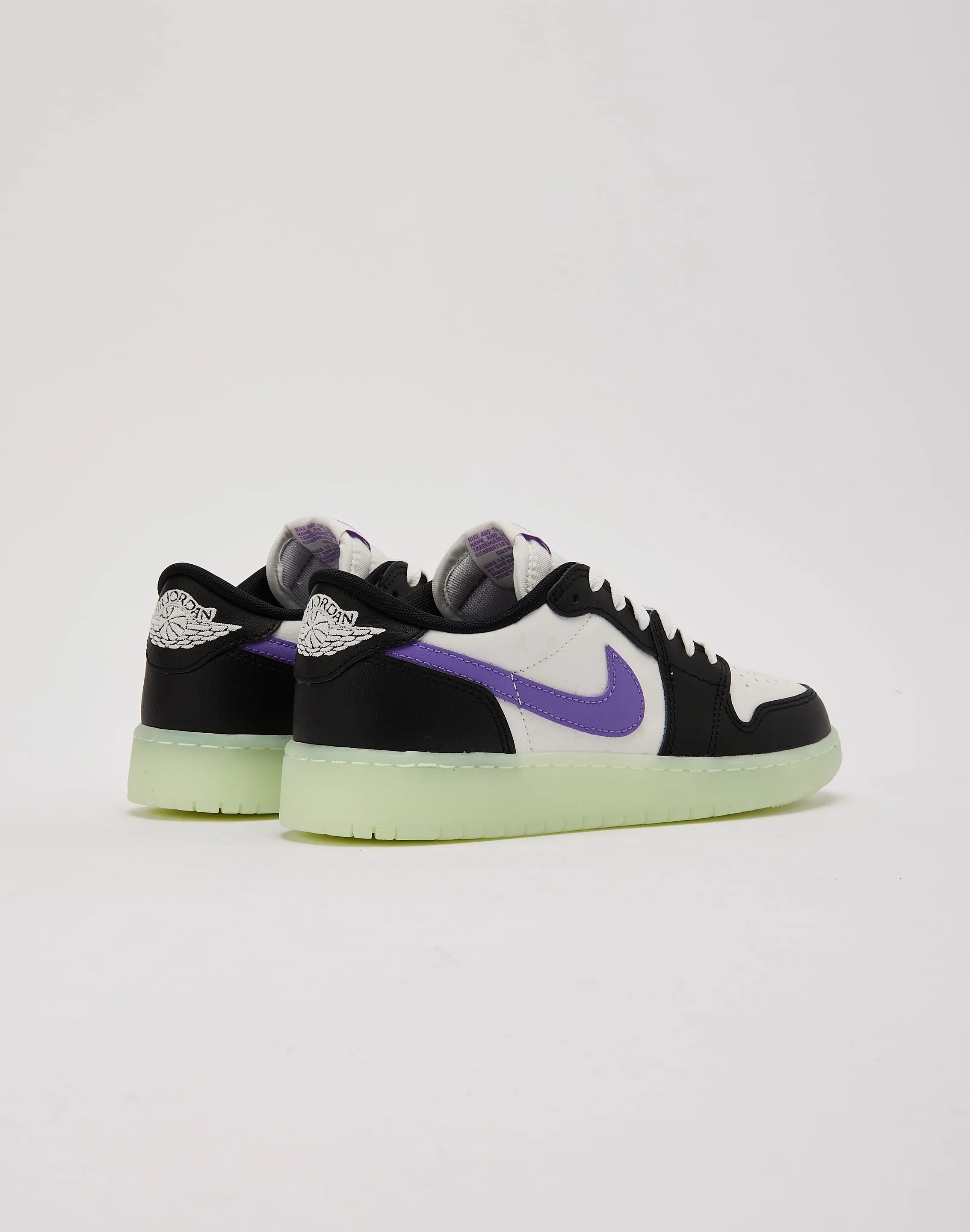 Jordan Air Jordan 1 Retro Low OG 'Black Raspberry' Grade-School