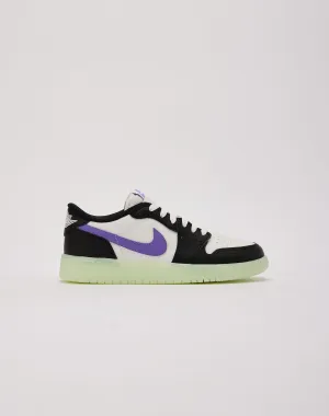 Jordan Air Jordan 1 Retro Low OG 'Black Raspberry' Grade-School