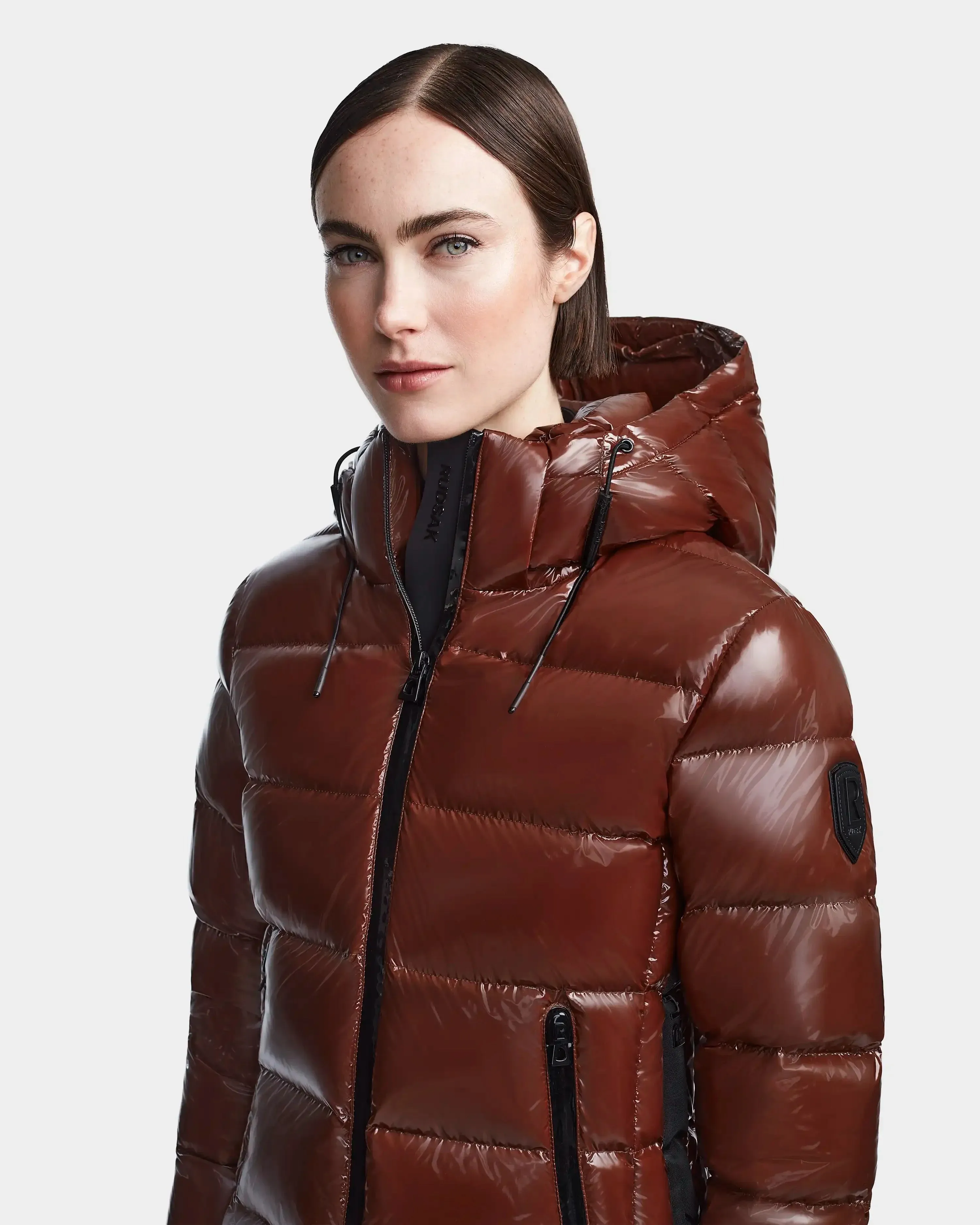 MARE WOMEN'S GLOSSY DOWN PUFFER