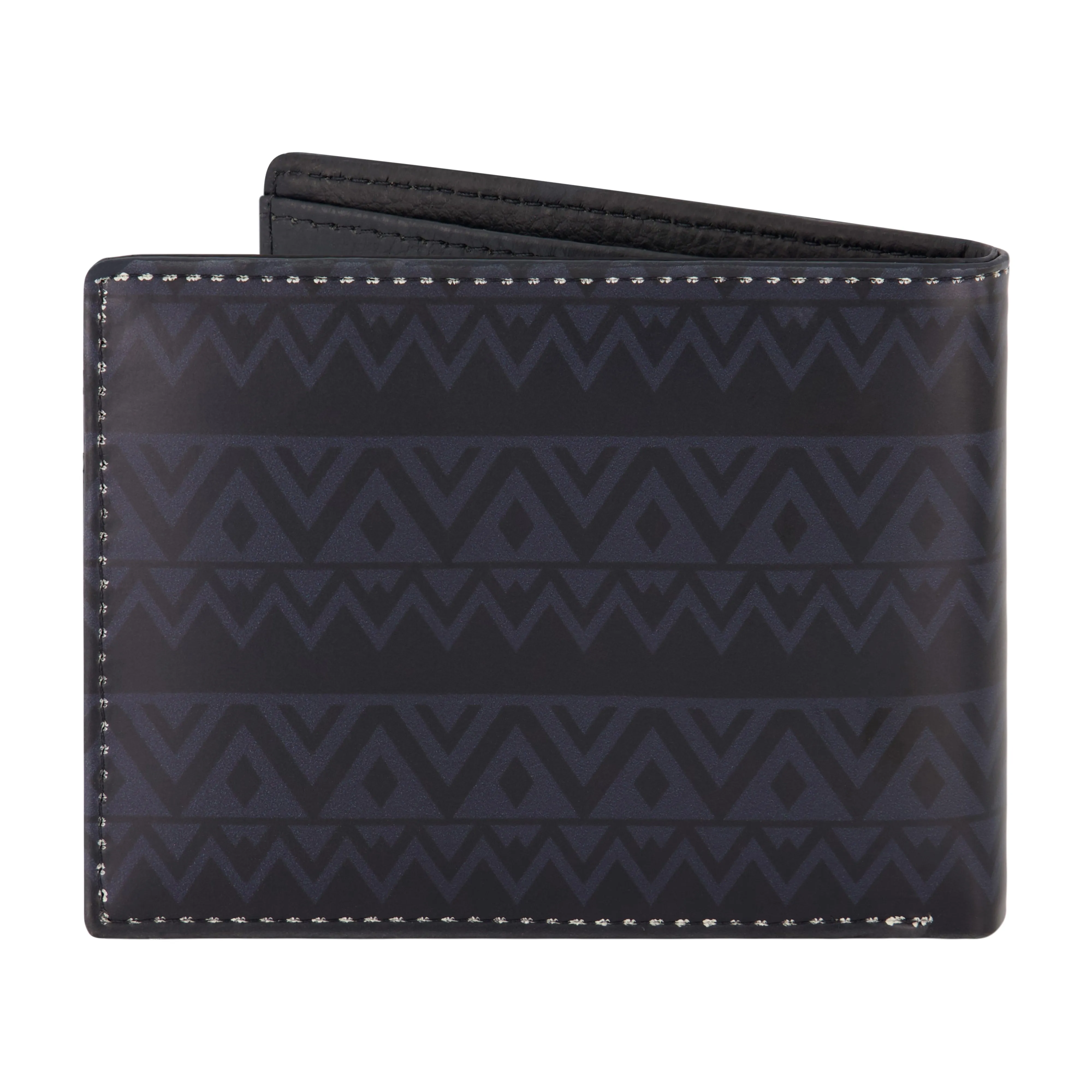 MARVEL BLACK PANTHER LOGO Bifold Wallet, Slim Wallet with Decorative Tin for Men and Women