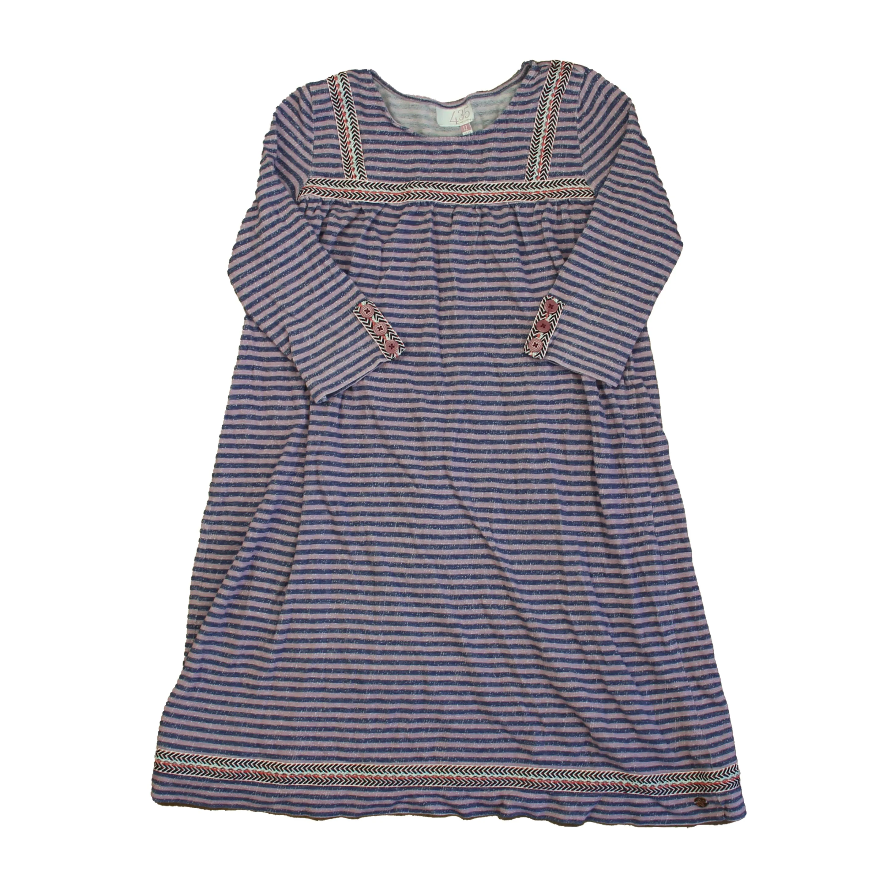 Matilda Jane Girls Purple Stripe Dress