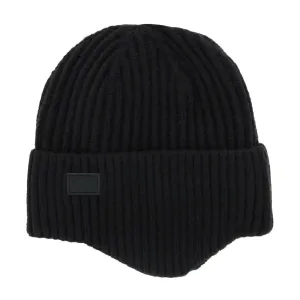 Men's Sherpa Lined Cable Knit Winter Beanie with Ear Flap