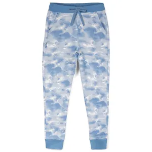 Mightly Boys Blue Tie Dye Casual Pants