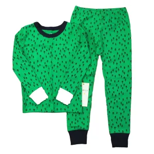 Mightly Boys Green | Blue 2-piece Pajamas