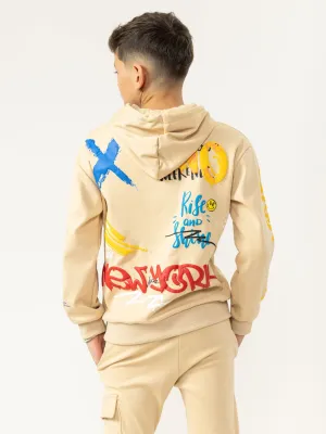 NEW YORK FASHION HOODIE SET TOP