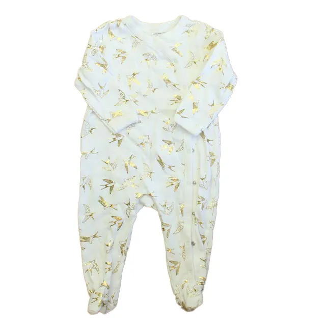 Nordstrom Girls White | Gold Long Sleeve Outfit