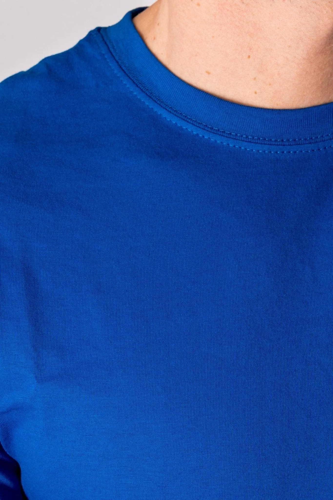 Organic Basic T-shirt - Blue