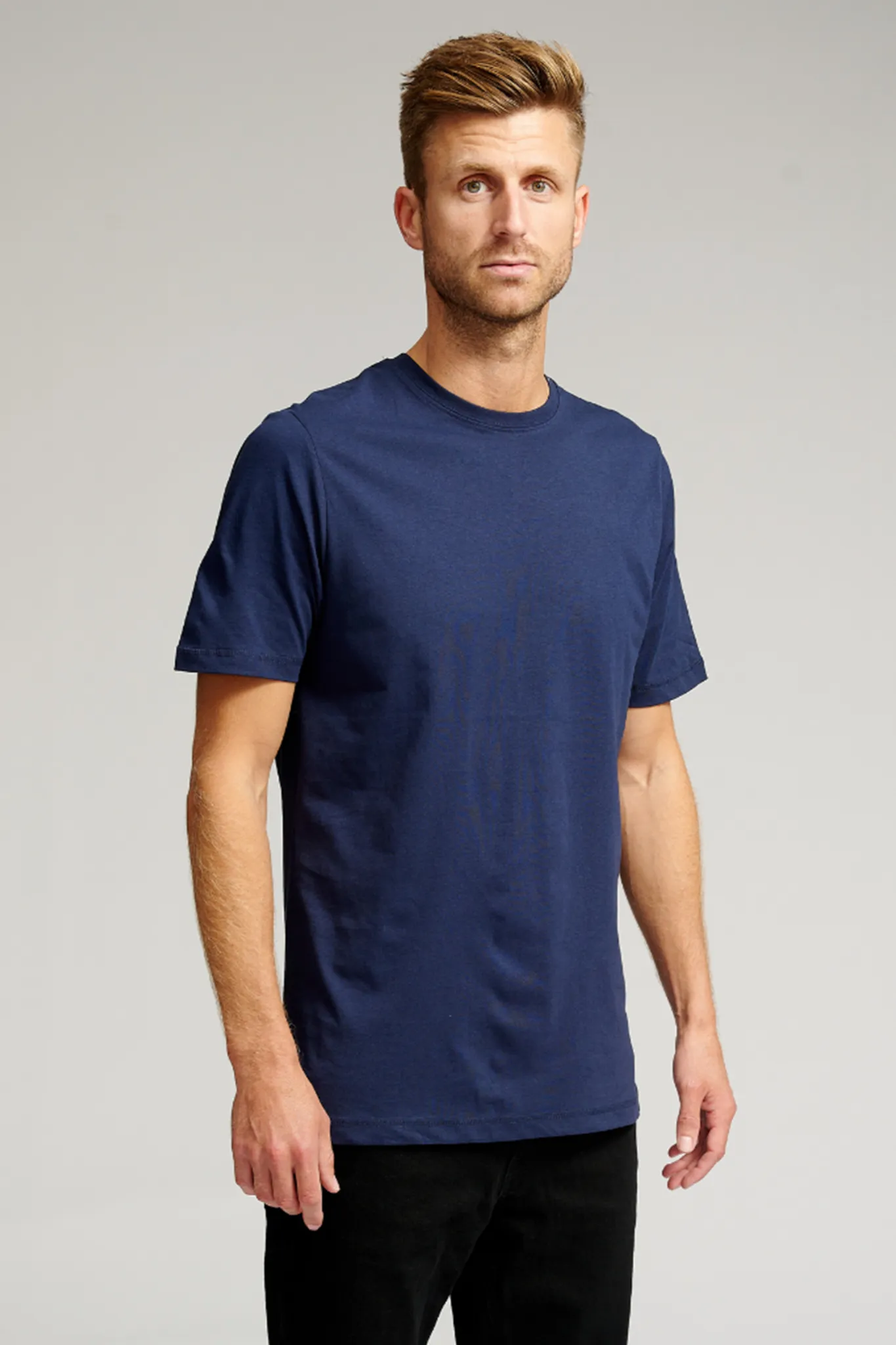 Organic Basic T-shirt - Navy