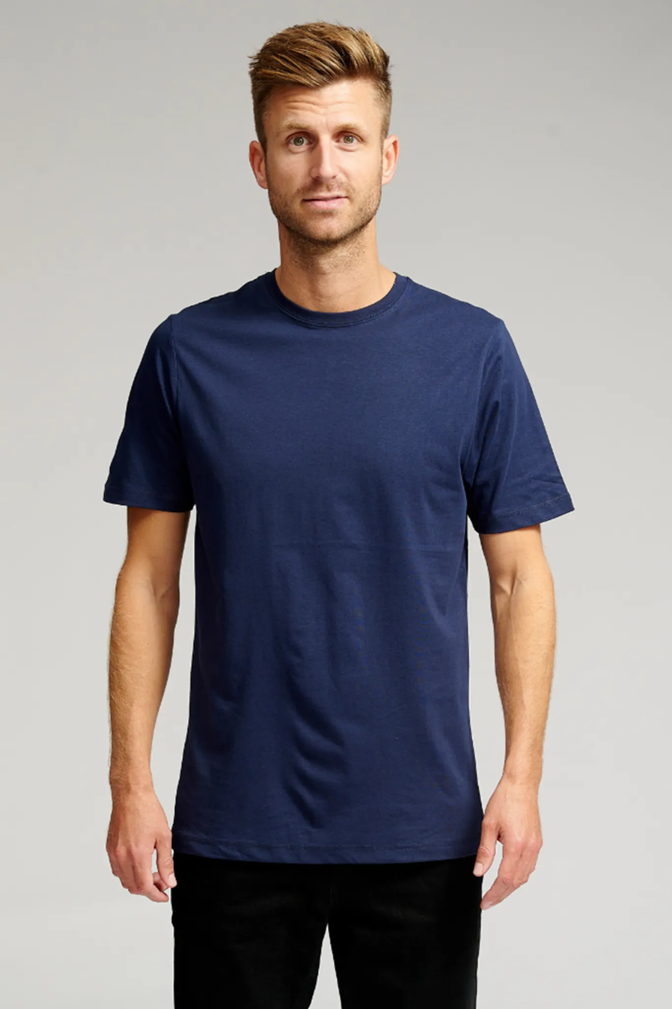 Organic Basic T-shirt - Navy