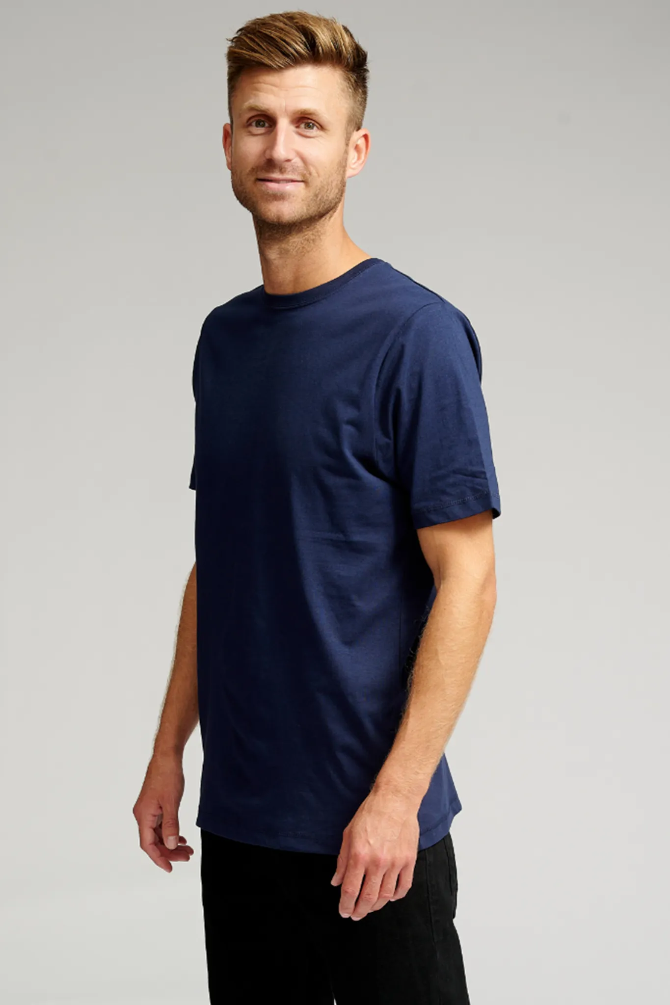 Organic Basic T-shirt - Navy
