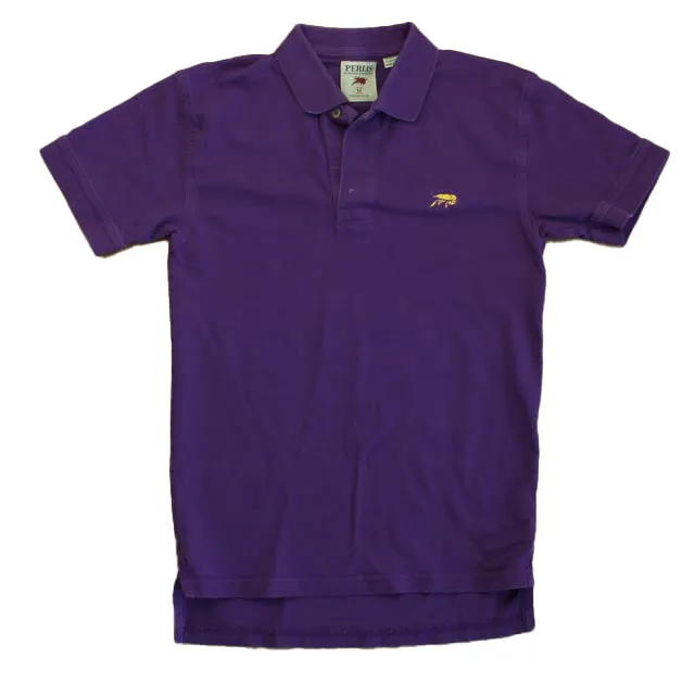 Perlis Boys Purple Polo Shirt
