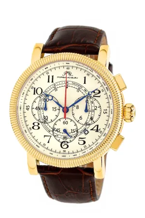 Phileas Men's Leather Watch
